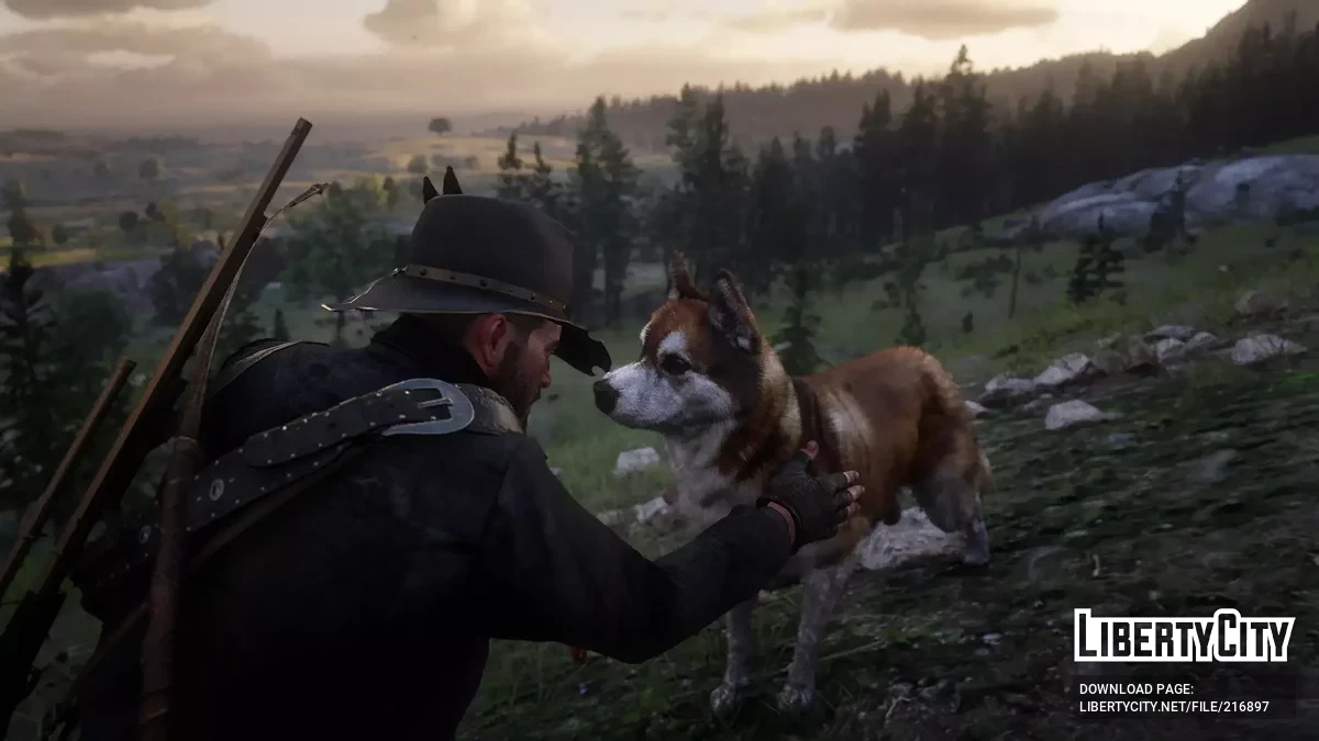 Собака-компаньон / Red Dead Redemption 2
