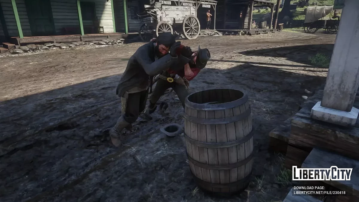 Bar Brawls [1.4] — возможность устраивать драки в барах / Red Dead Redemption 2