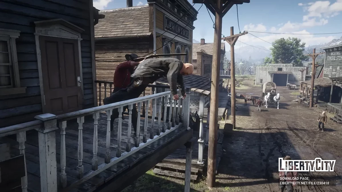 Bar Brawls [1.4] — возможность устраивать драки в барах / Red Dead Redemption 2