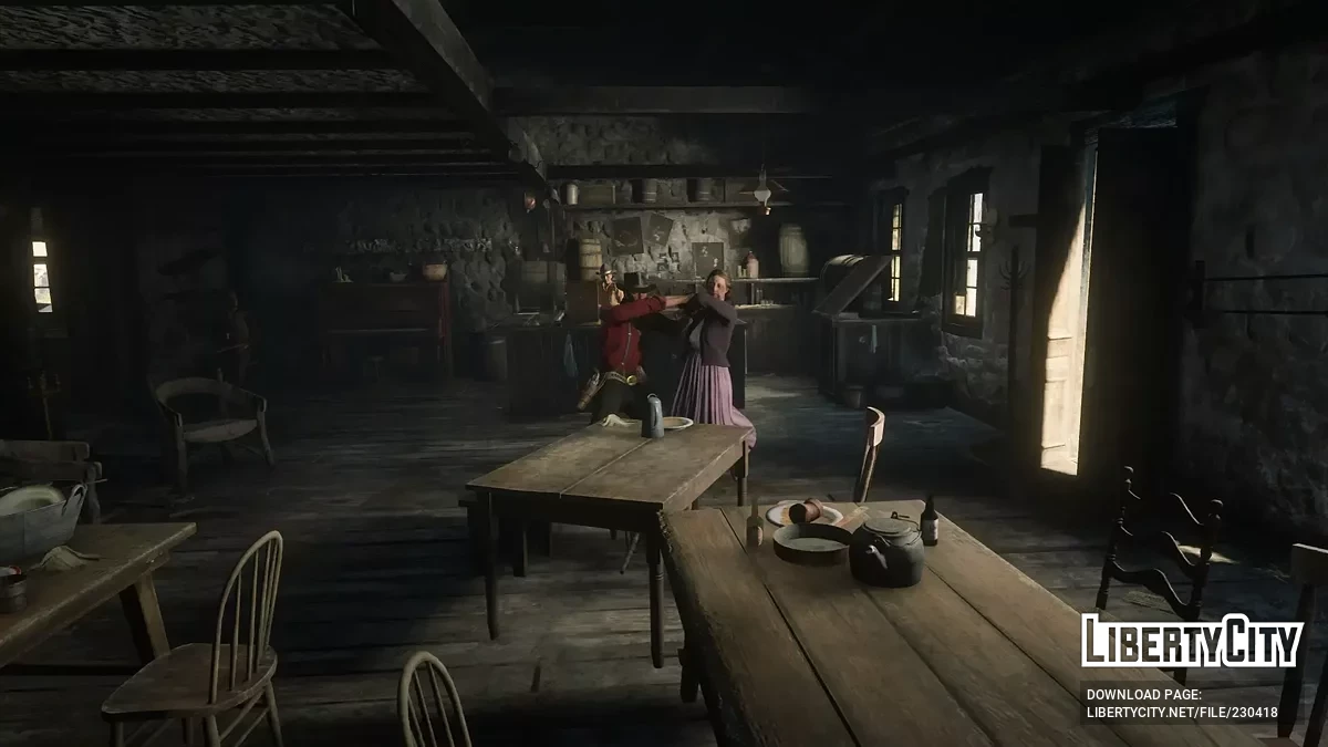 Bar Brawls [1.4] — возможность устраивать драки в барах / Red Dead Redemption 2