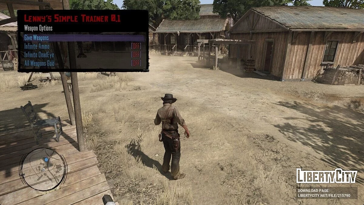 Lenny's Simple Trainer RDR 1 PC 0.4 / Red Dead Redemption