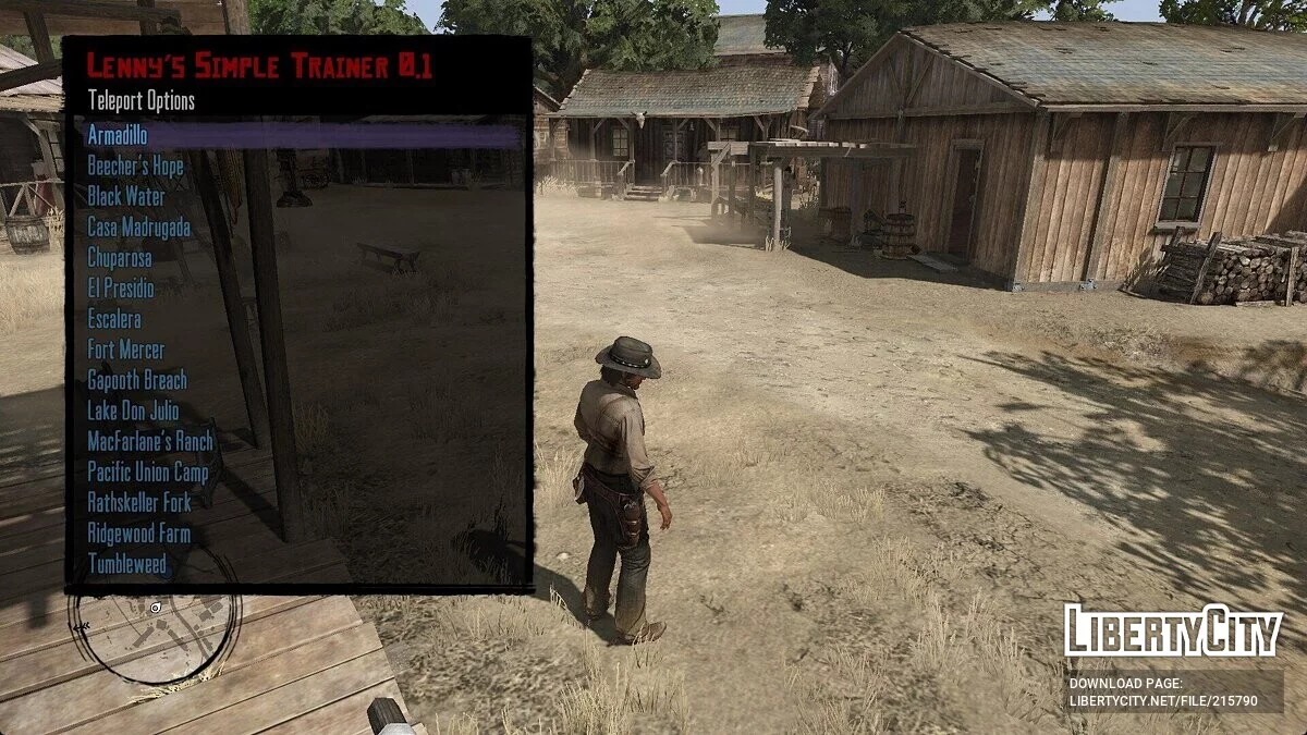 Lenny's Simple Trainer RDR 1 PC 0.4 / Red Dead Redemption