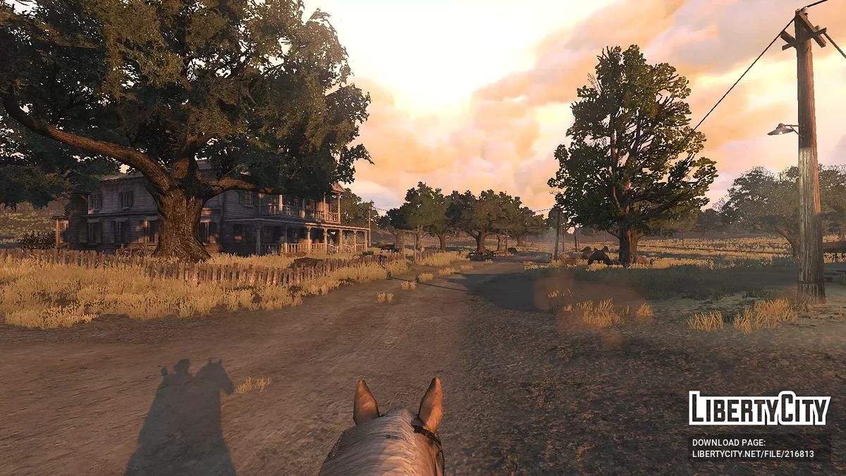 First Person Redemption — камера от первого лица / Red Dead Redemption