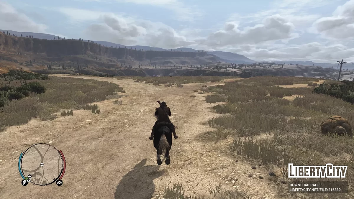Иконки выносливости лошади и Меткого глаза как в RDR2 / Red Dead Redemption