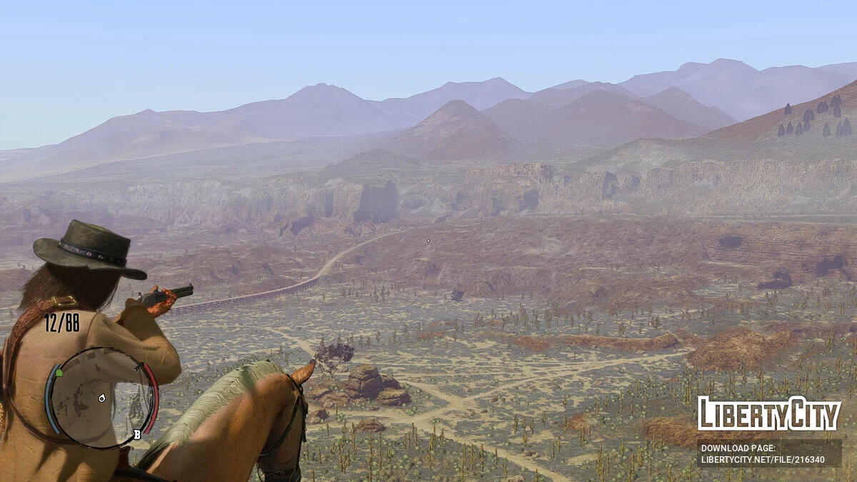 Изменение ракурса при прицеливании / Red Dead Redemption