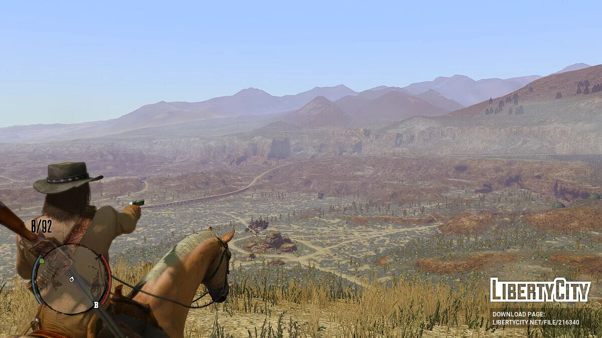 Изменение ракурса при прицеливании / Red Dead Redemption