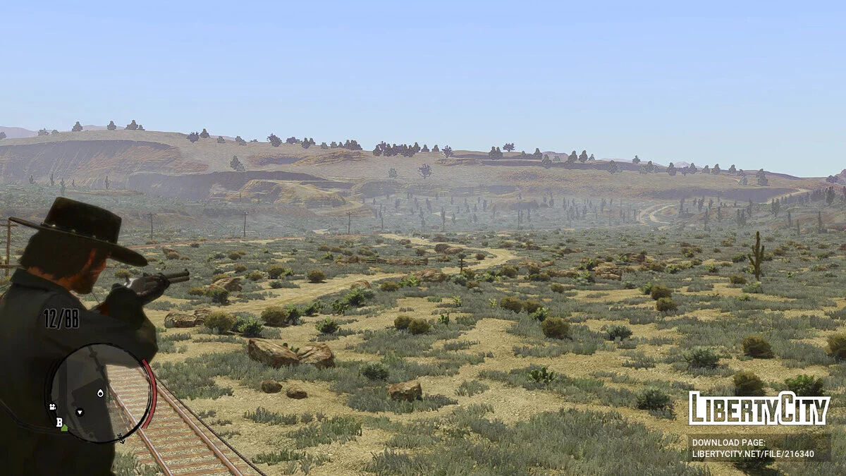 Изменение ракурса при прицеливании / Red Dead Redemption