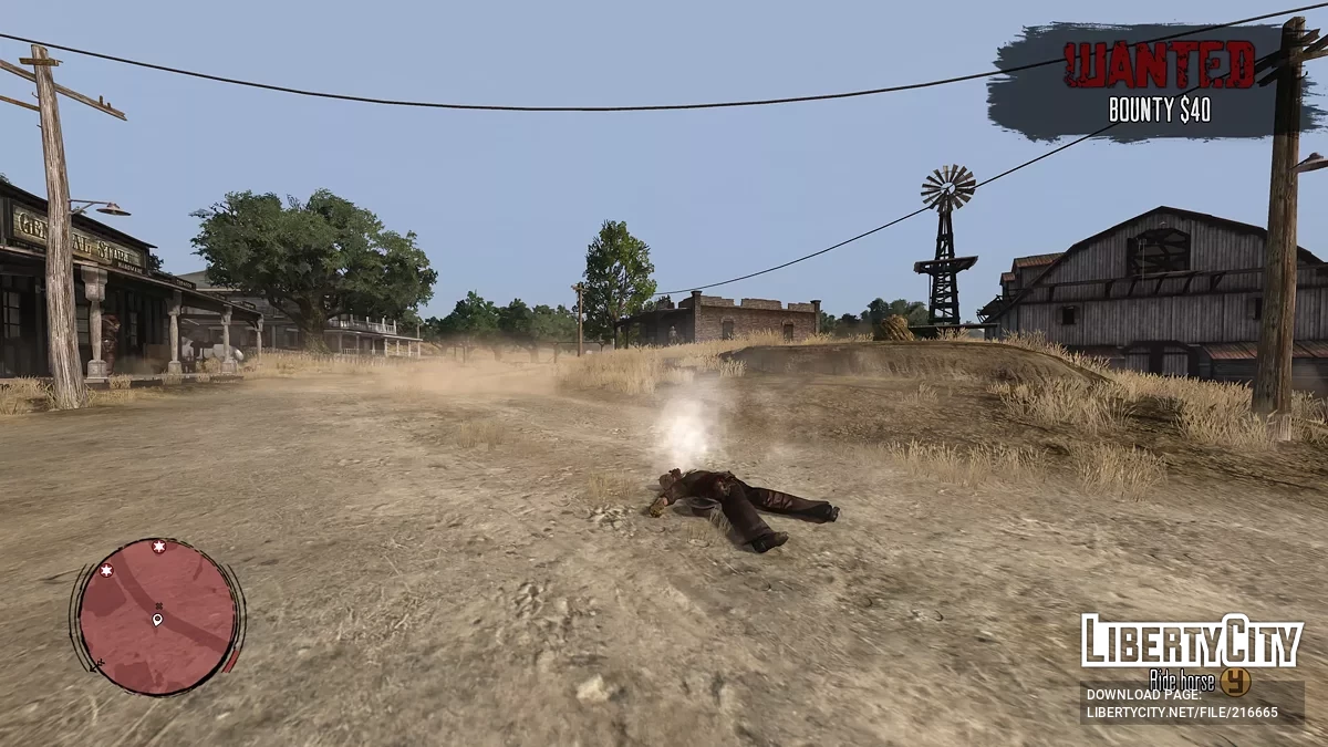 Легковоспламеняющиеся конструкции и другие эффекты / Red Dead Redemption