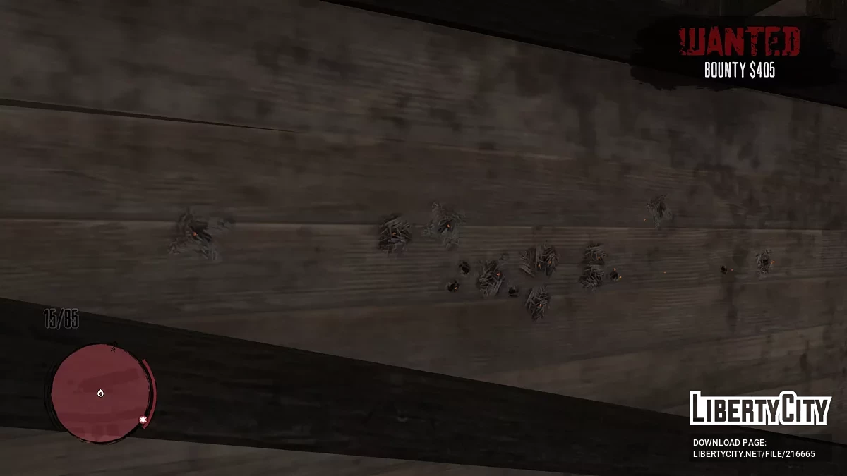 Легковоспламеняющиеся конструкции и другие эффекты / Red Dead Redemption