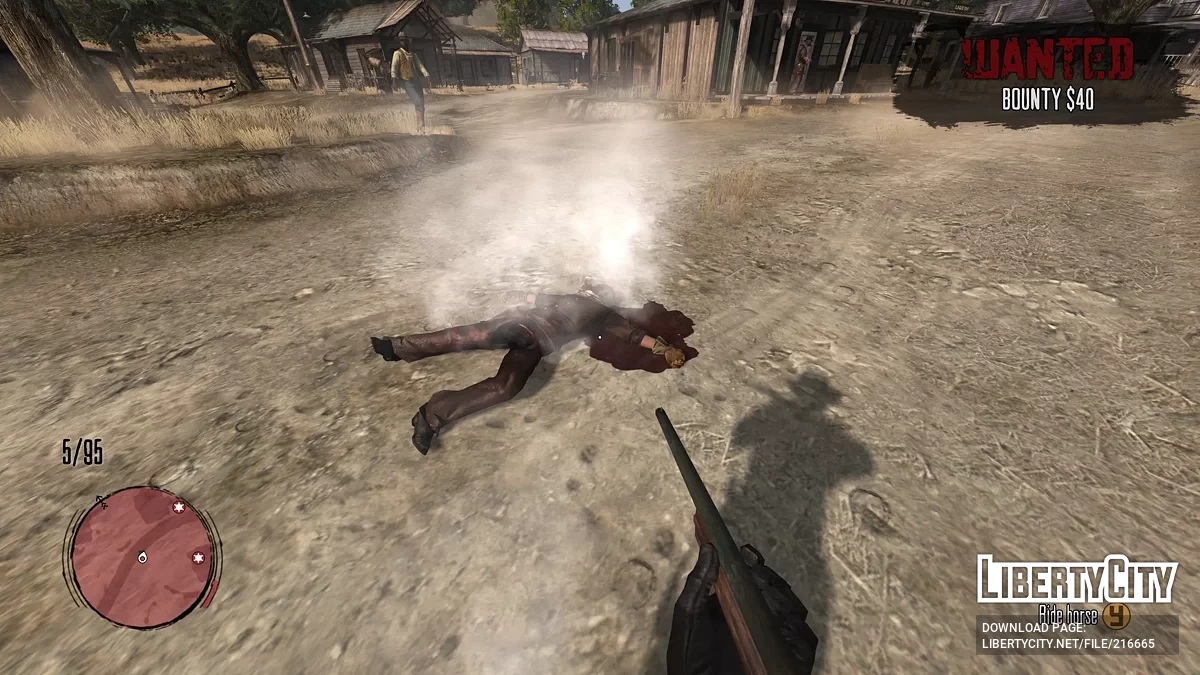 Легковоспламеняющиеся конструкции и другие эффекты / Red Dead Redemption
