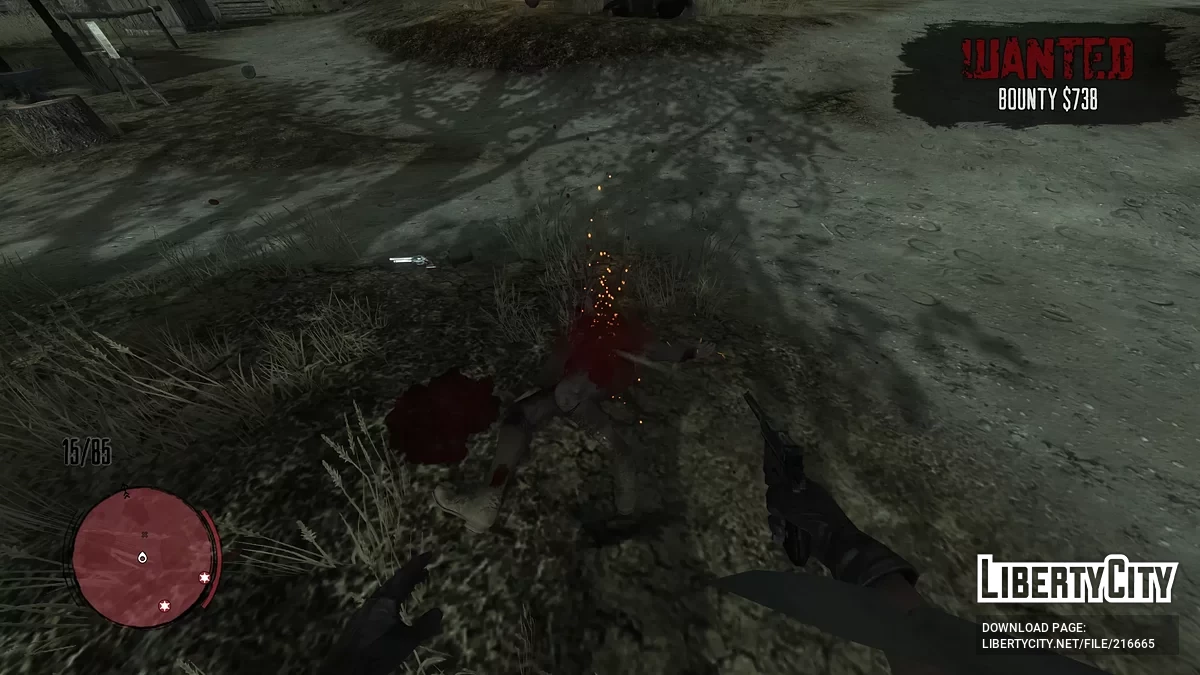 Легковоспламеняющиеся конструкции и другие эффекты / Red Dead Redemption
