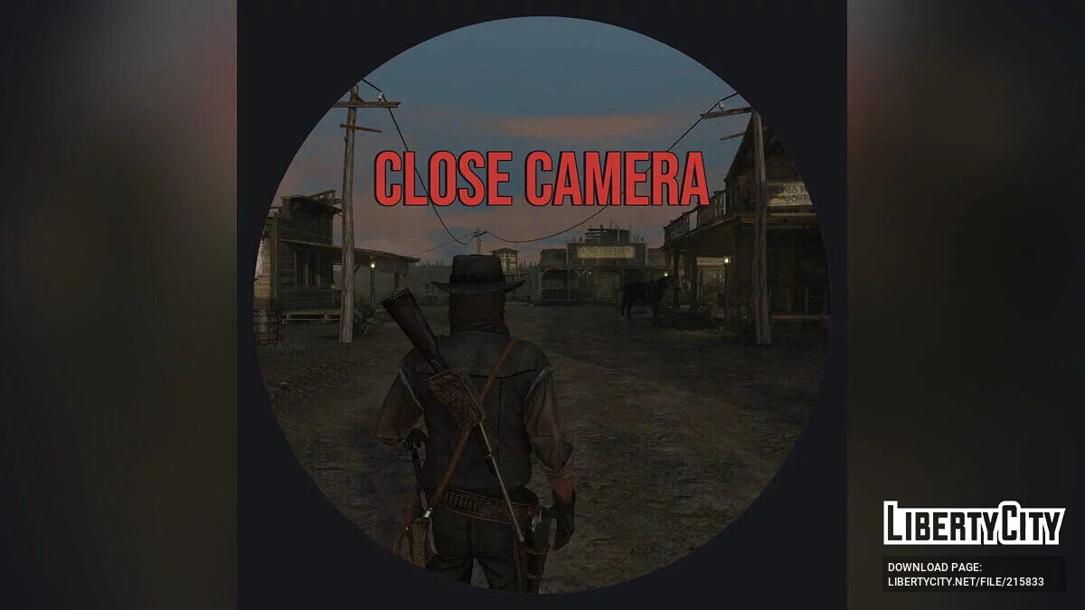 Мод на приближение камеры / Red Dead Redemption