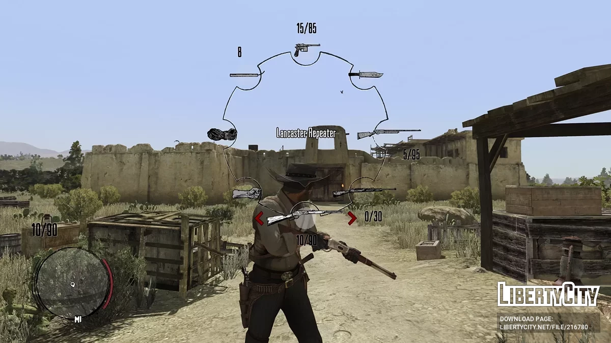 Названия оружий из RDR2 / Red Dead Redemption