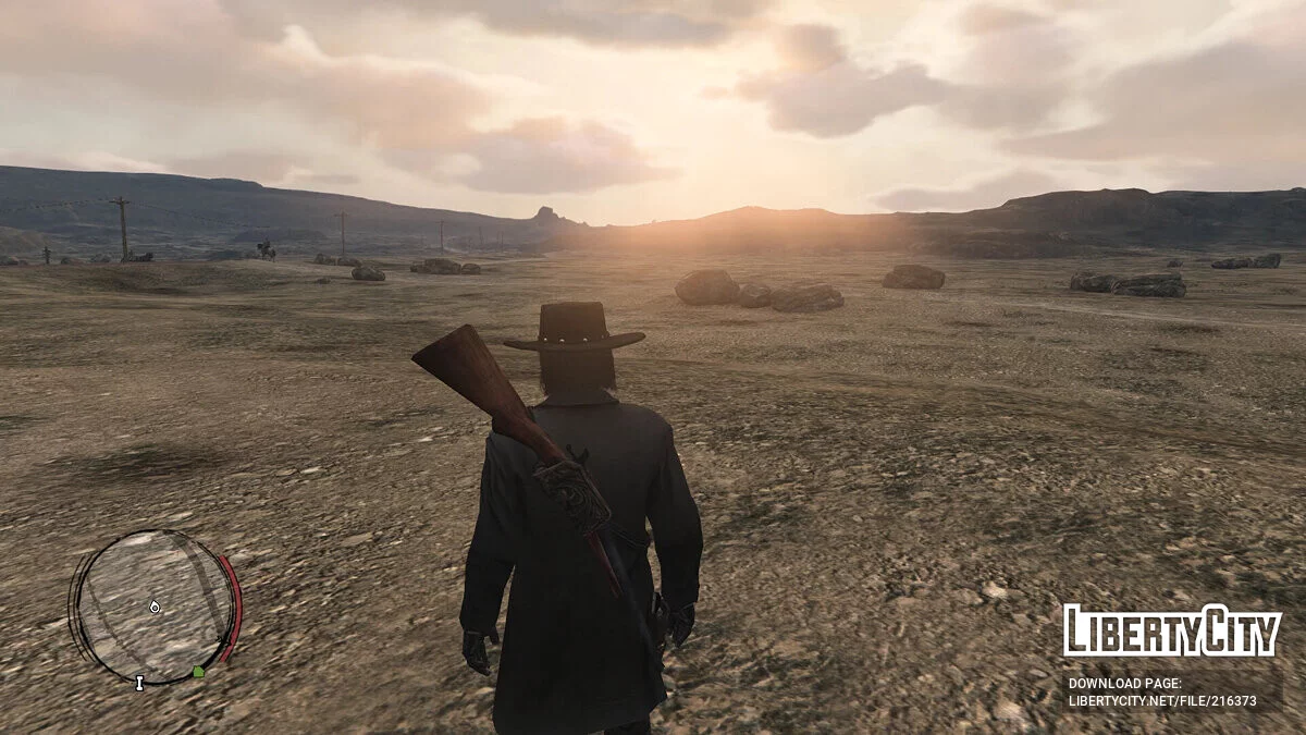 Удаление всей травы и деревьев / Red Dead Redemption