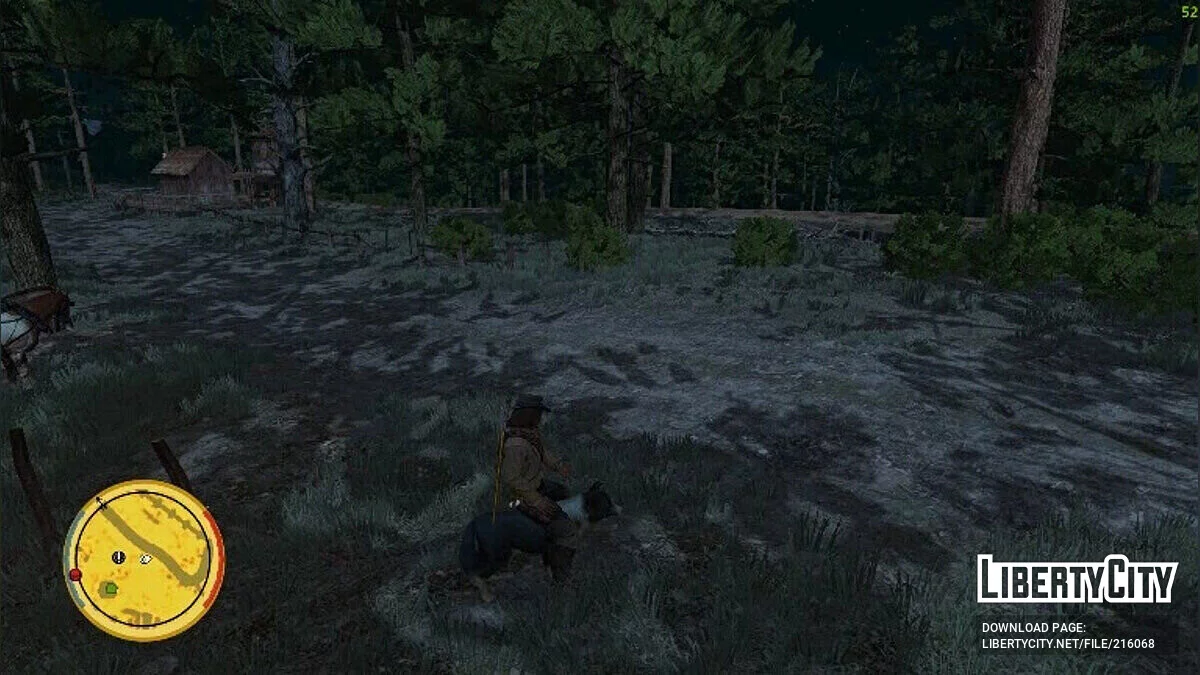 Возможность оседлать почти любое животное / Red Dead Redemption