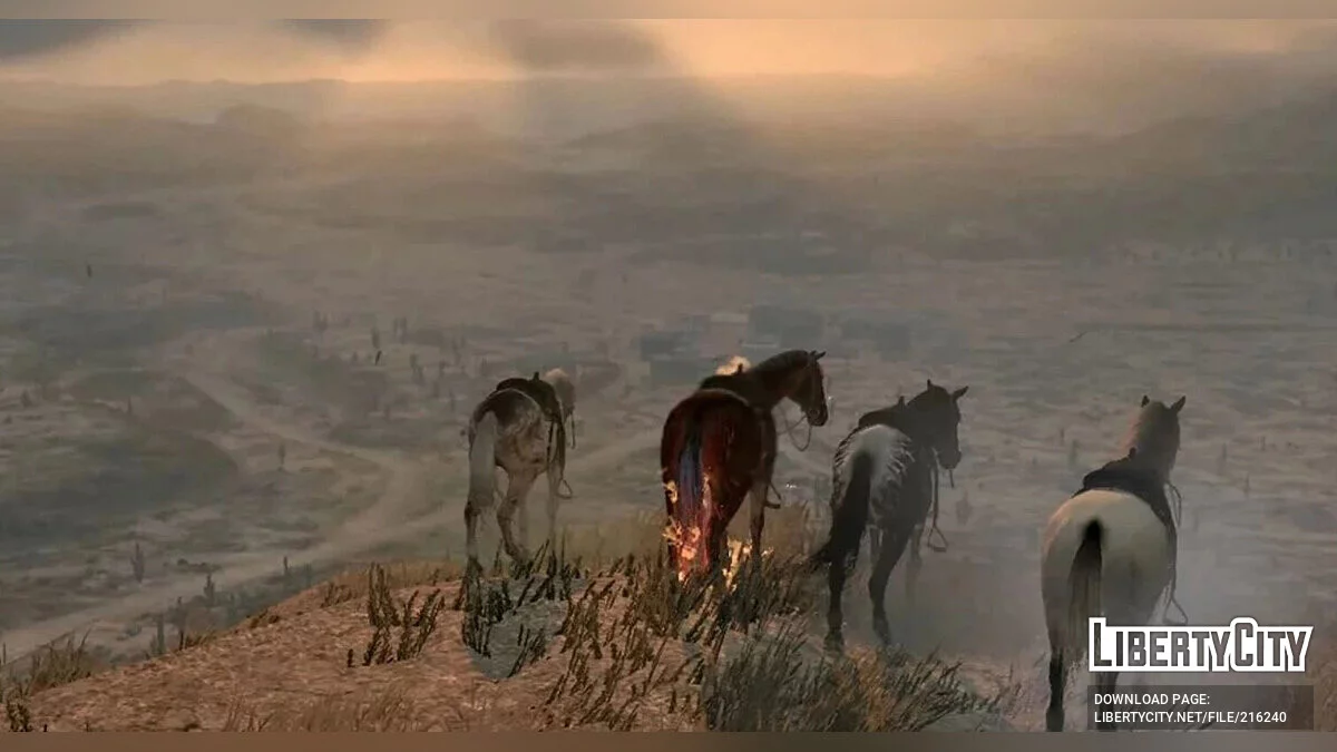 Все лошади Апокалипсиса + единорог / Red Dead Redemption