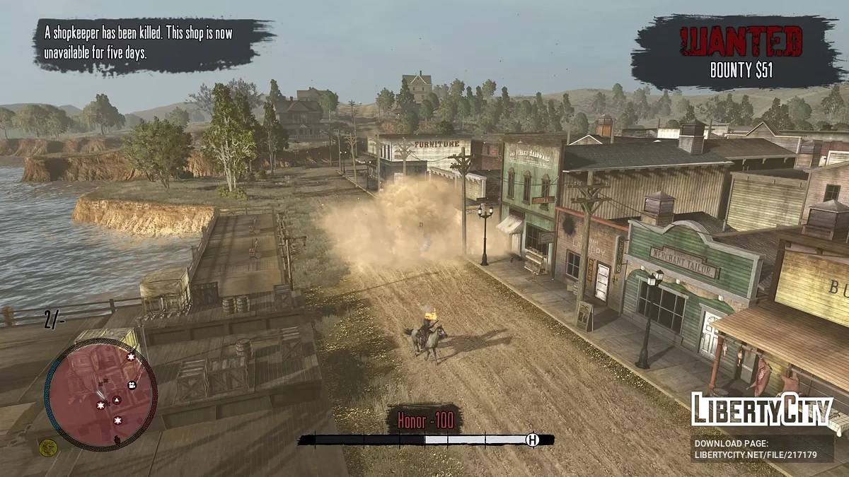 Вид с высоты птичьего полета / Red Dead Redemption