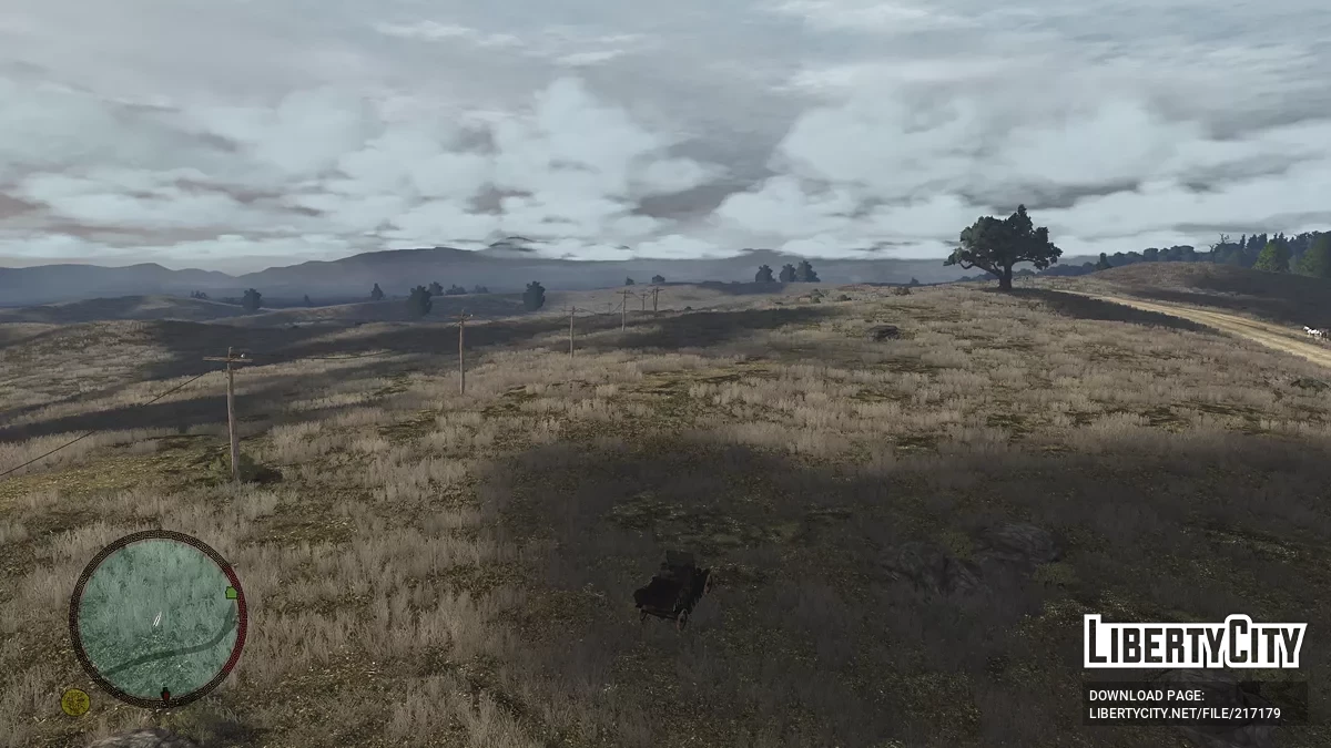 Вид с высоты птичьего полета / Red Dead Redemption