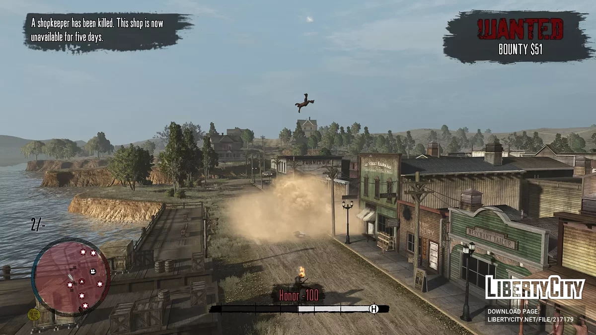Вид с высоты птичьего полета / Red Dead Redemption