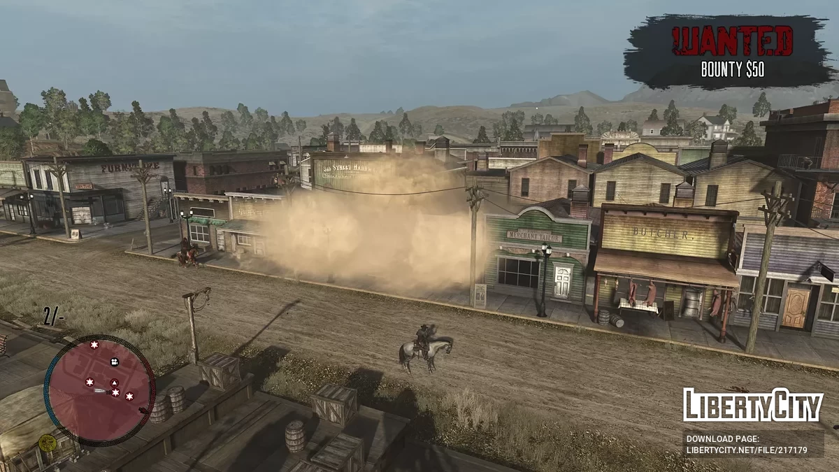 Вид с высоты птичьего полета / Red Dead Redemption