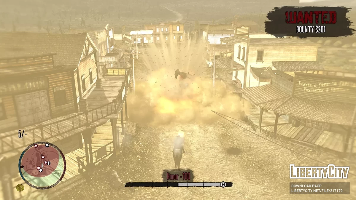 Вид с высоты птичьего полета / Red Dead Redemption