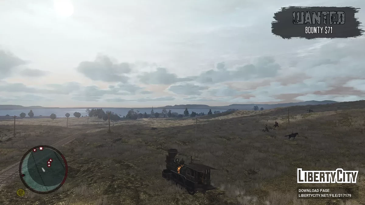 Вид с высоты птичьего полета / Red Dead Redemption