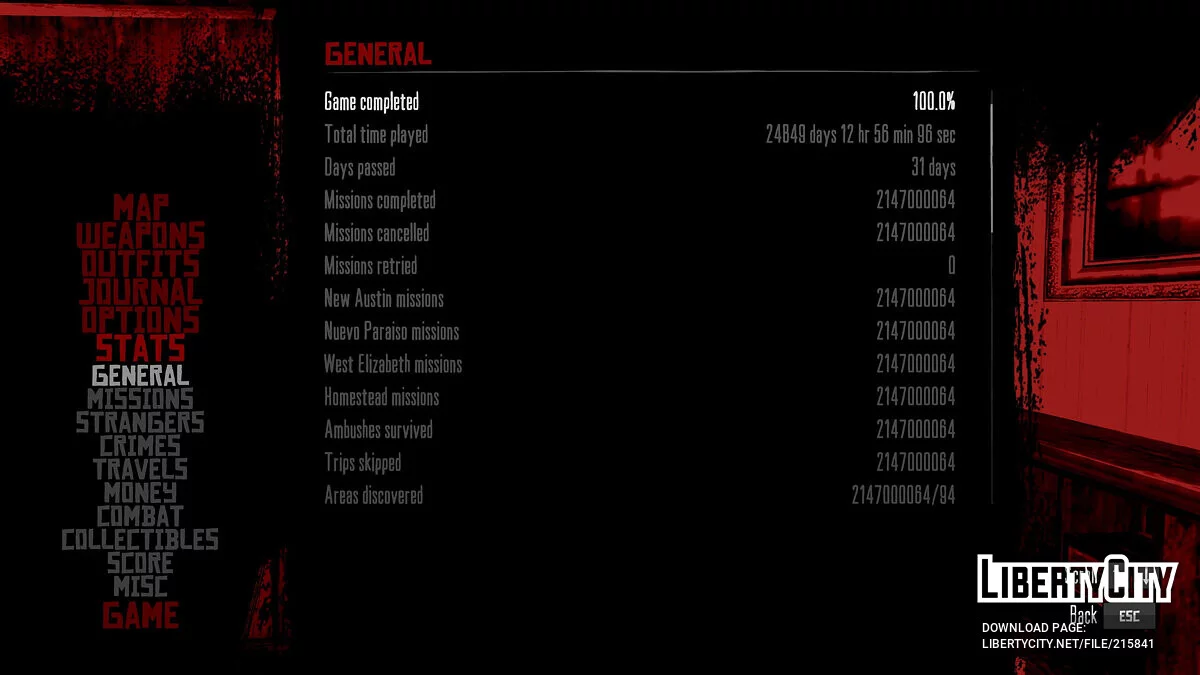 Сохранение на 100% + бонус / Red Dead Redemption