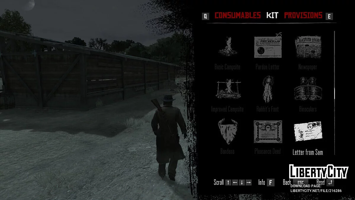 Все разблокировано после обучающих миссий с Бонни / Red Dead Redemption