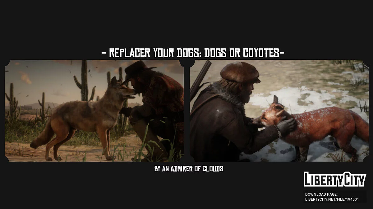 Replace your Dog — Coyote or Fox [1.0.0] / Red Dead Redemption 2