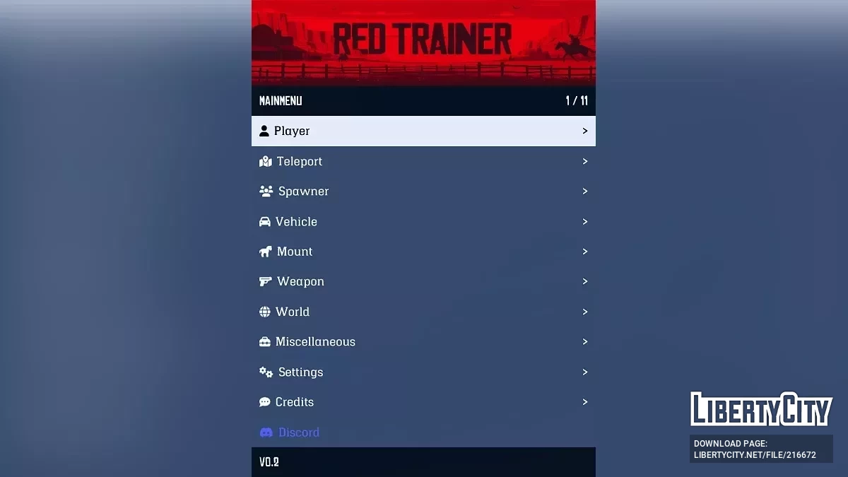 Red Trainer / Red Dead Redemption