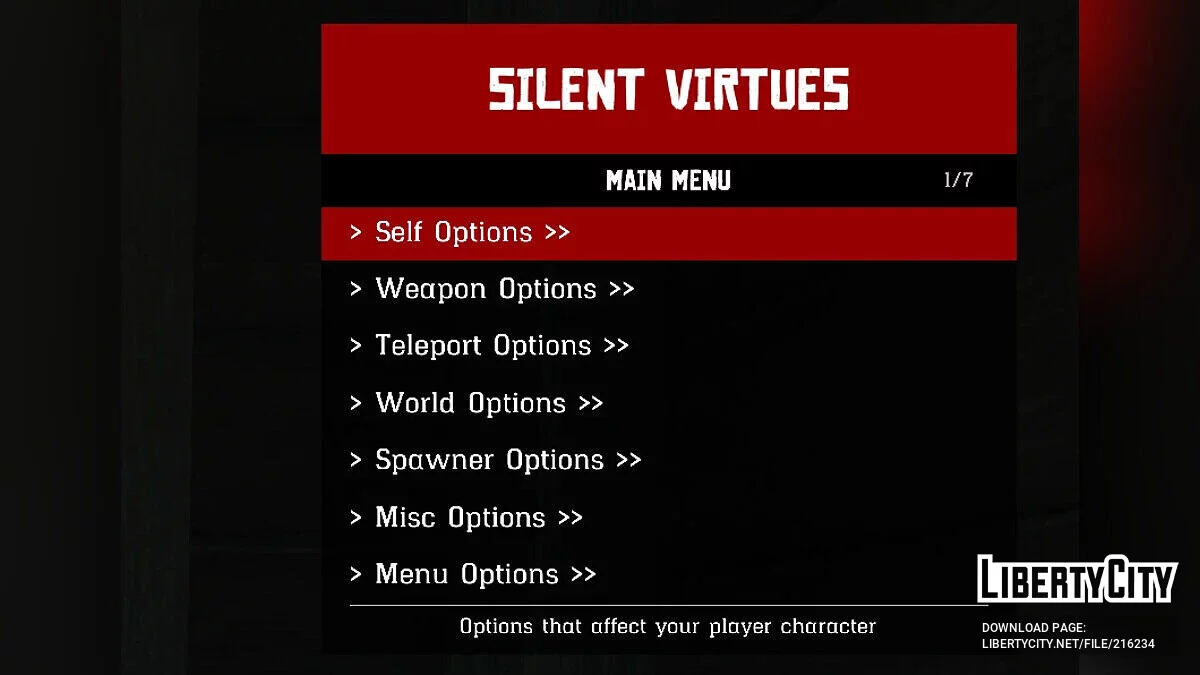 Трейнер Silent Virtues / Red Dead Redemption