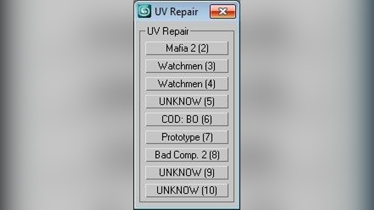 UV Repair для модмейкеров - Картинка #1