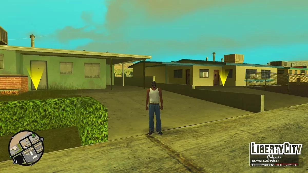 Всегда доступные точки входа в дом для миссии ограблений / Файлы для модмейкеров