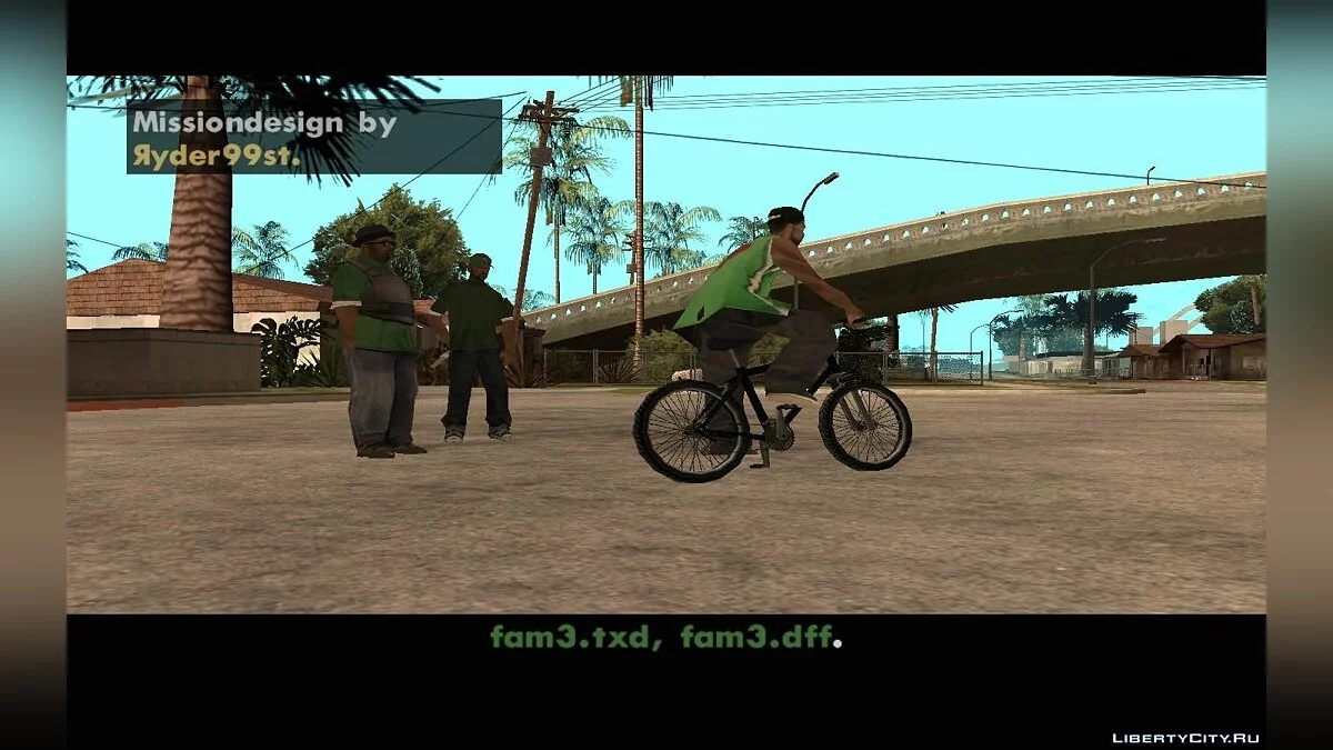 fam3 из cutscene.img / GTA San Andreas