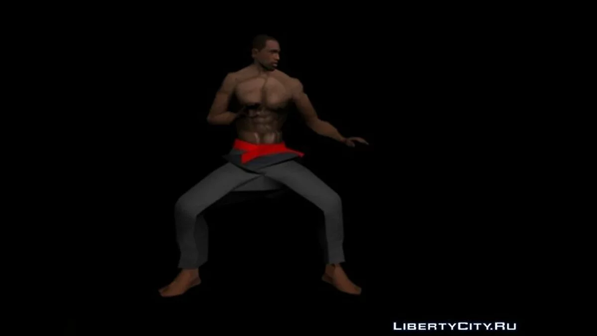 CJ - каратист / GTA San Andreas