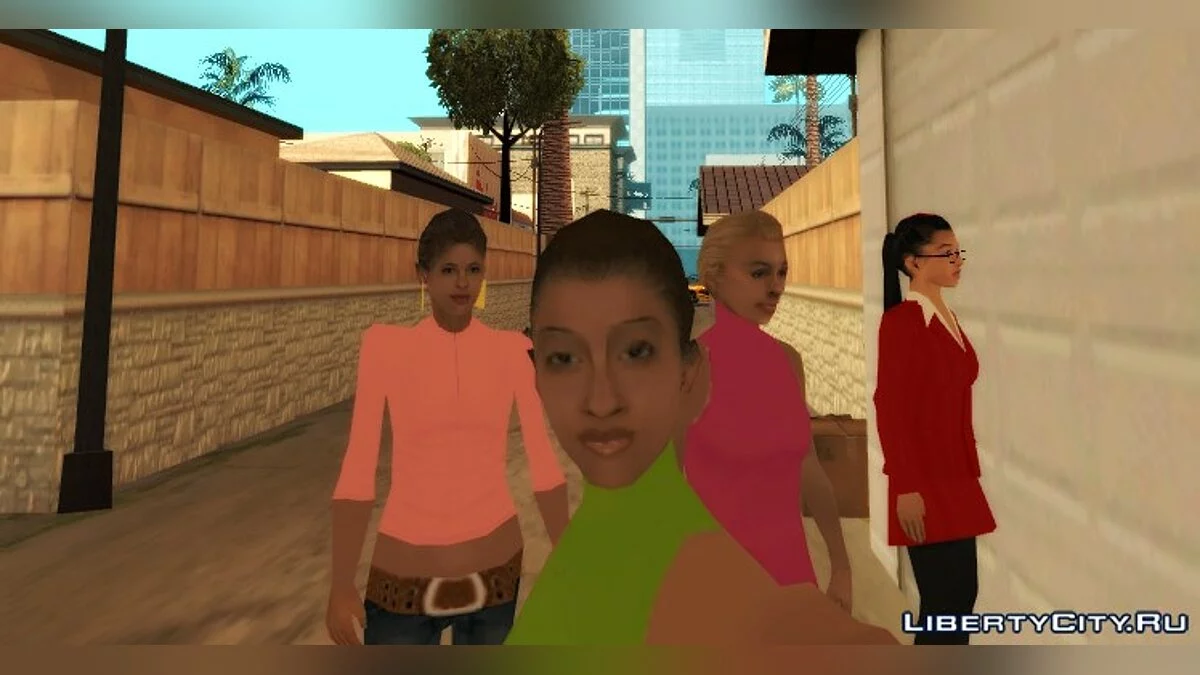 Сheeky girls / GTA San Andreas
