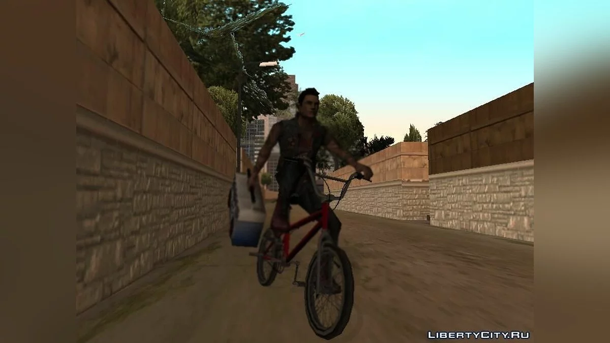 Claude in Pank style / GTA San Andreas