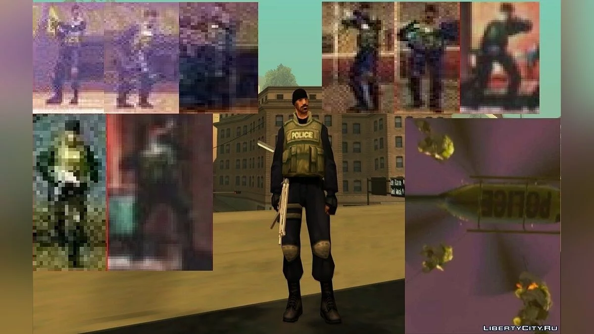 Персонажи из Бета Версии / GTA San Andreas
