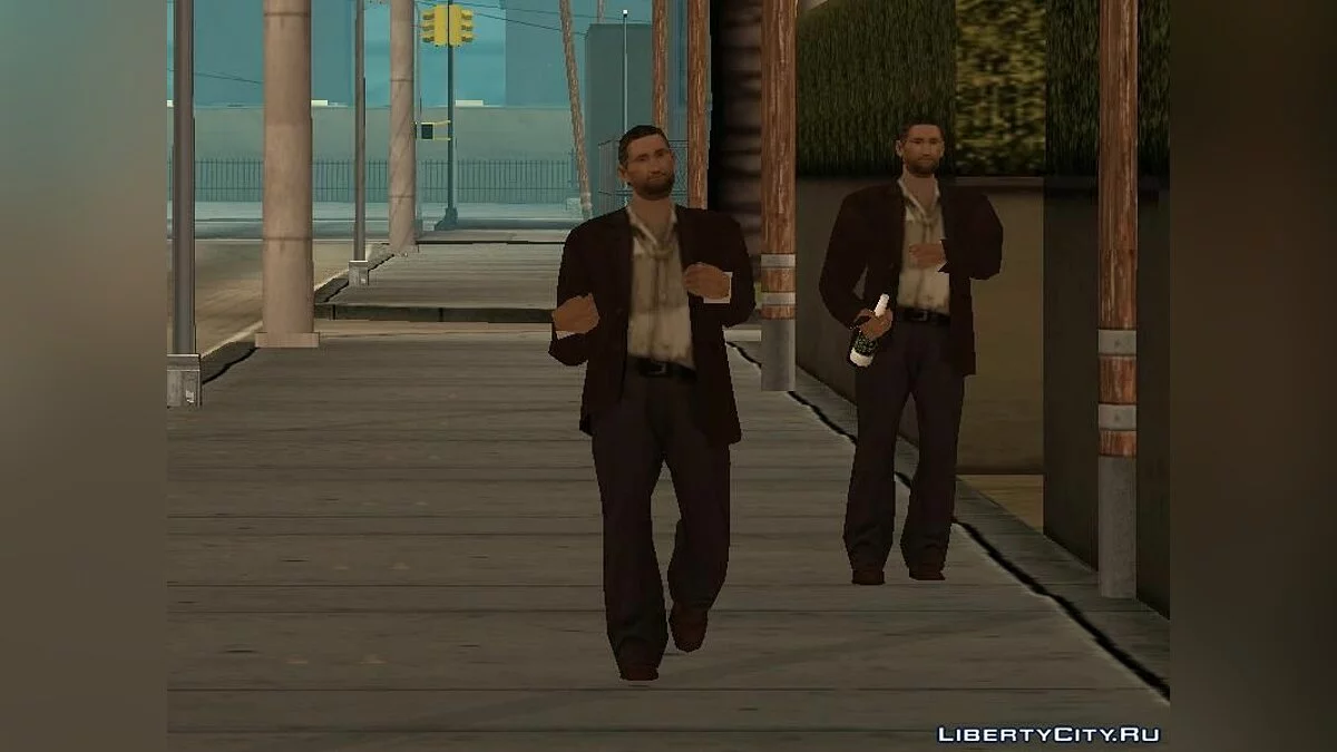 Новый мафиози из cutscene / GTA San Andreas