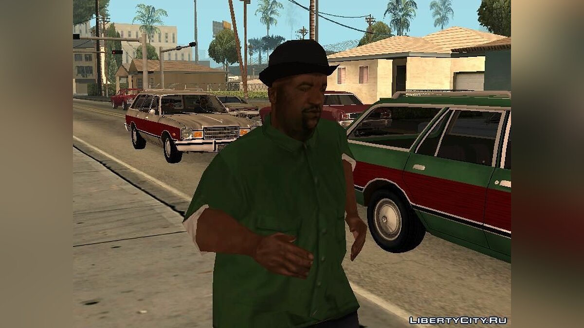 Скачать Смоук без очков для GTA San Andreas