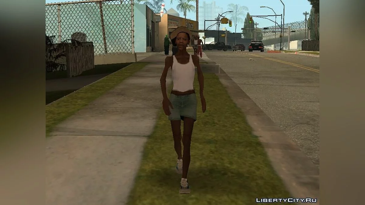 Наркоманка из Cutscene / GTA San Andreas