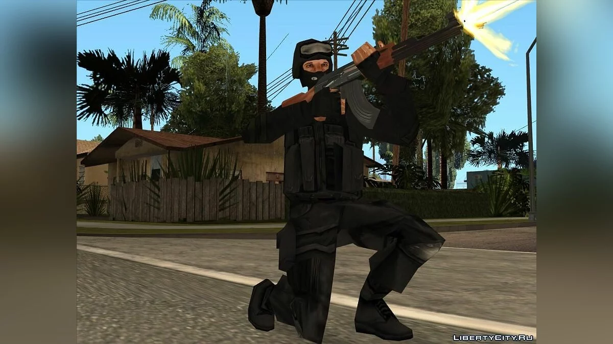 Новый спецназовец / GTA San Andreas