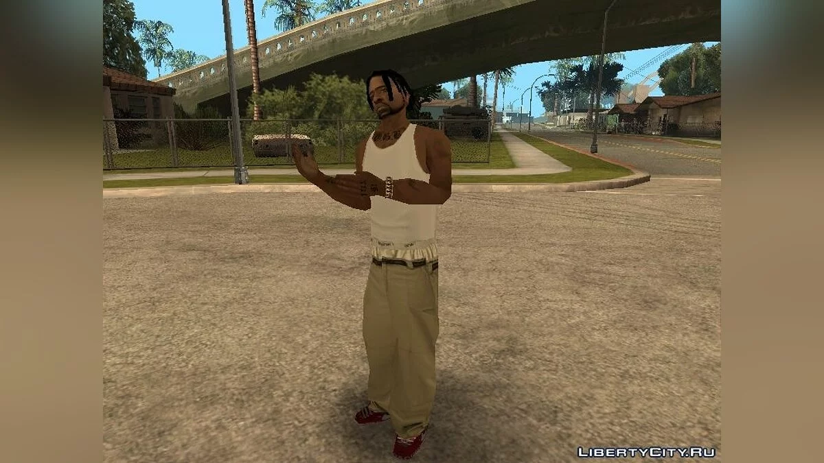 Скины банды Bloods / GTA San Andreas
