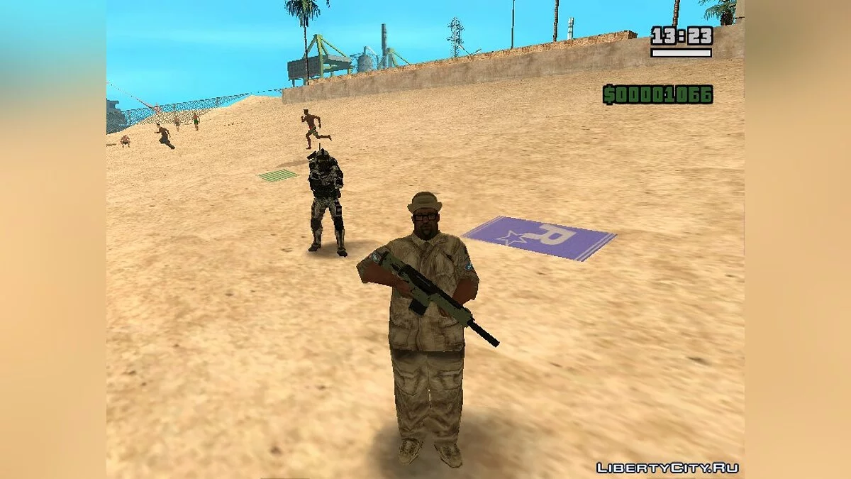 Морпех Мелвин Харрис / GTA San Andreas