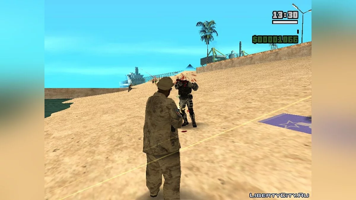 Морпех Мелвин Харрис / GTA San Andreas