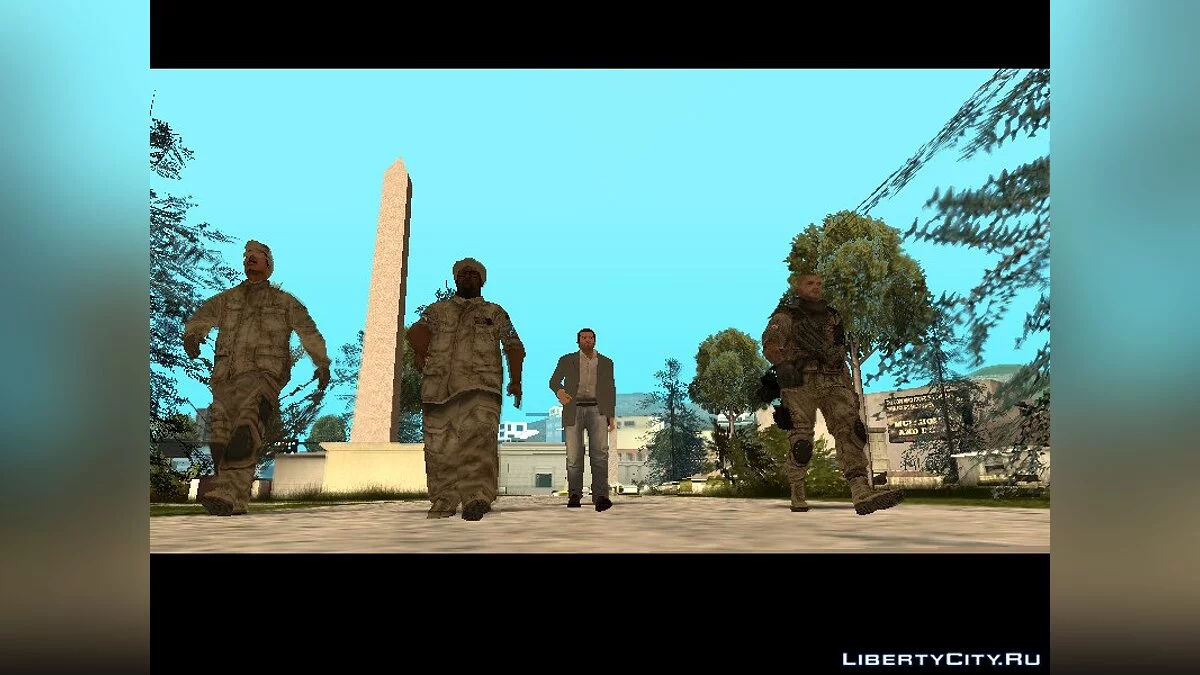 Морпех Мелвин Харрис / GTA San Andreas