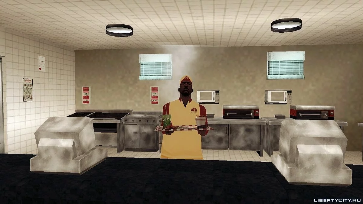 Pizza Worker / GTA San Andreas