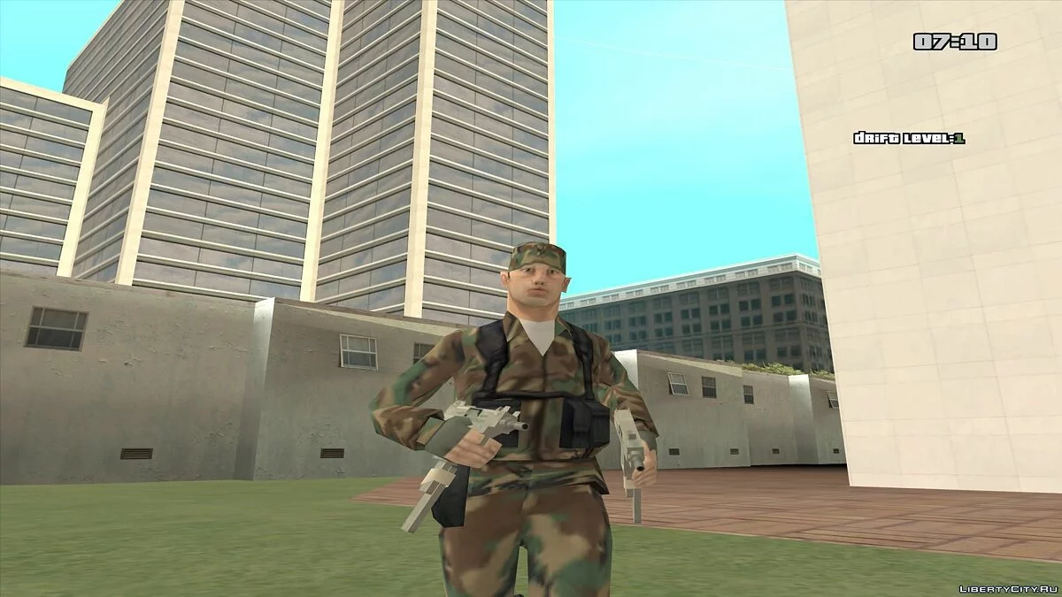 Солдат в стандартном качестве / GTA San Andreas