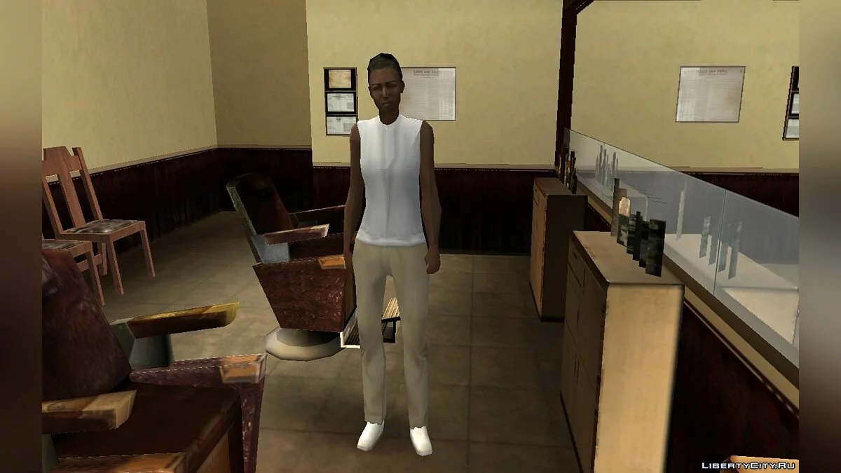 Женщина парикмахер / GTA San Andreas