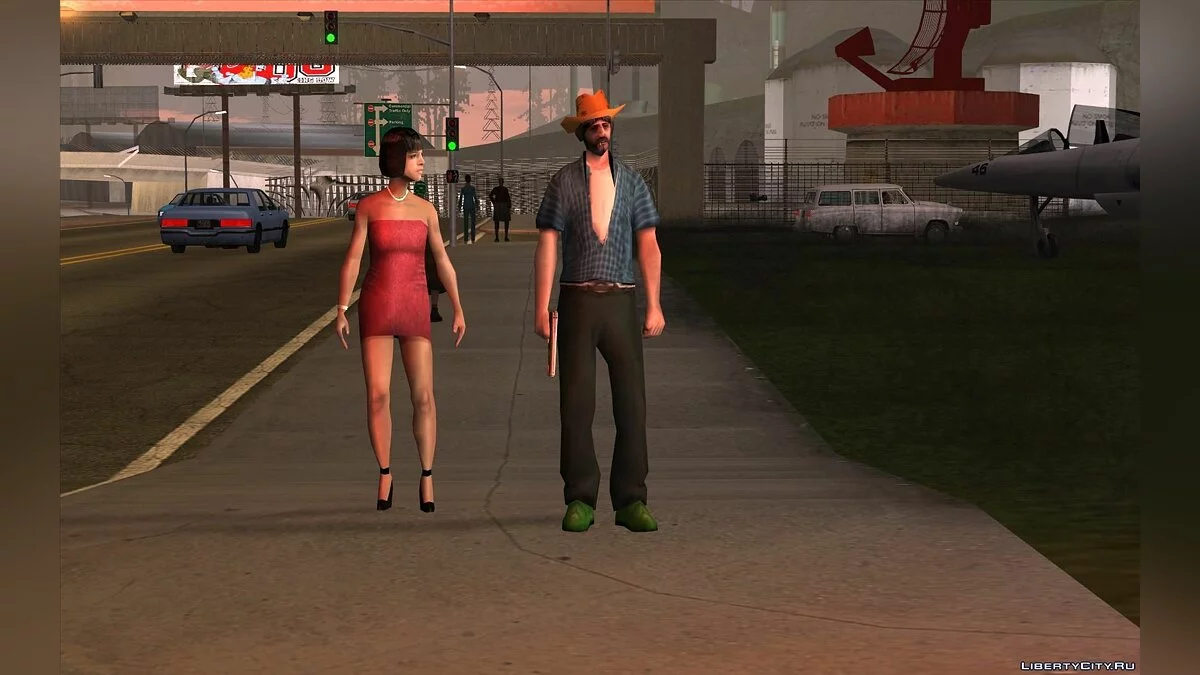 Пак персонажей в стиле SA / GTA San Andreas